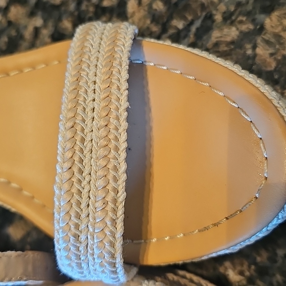 Elegant Beige Women's Sandals - Picture 7 of 10